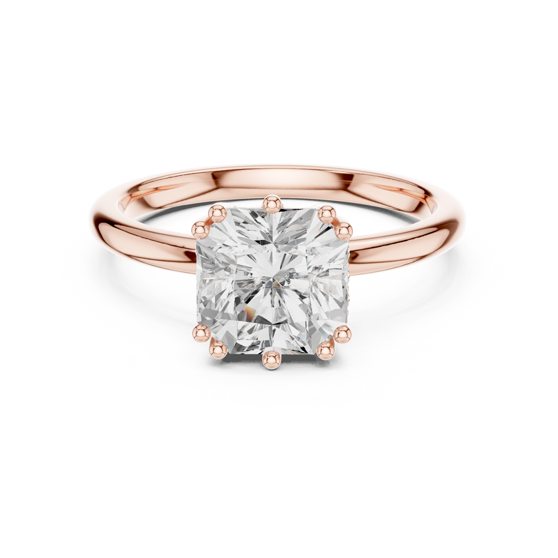 Ladies Ring DDLR-254@7 - Rose Gold - Image