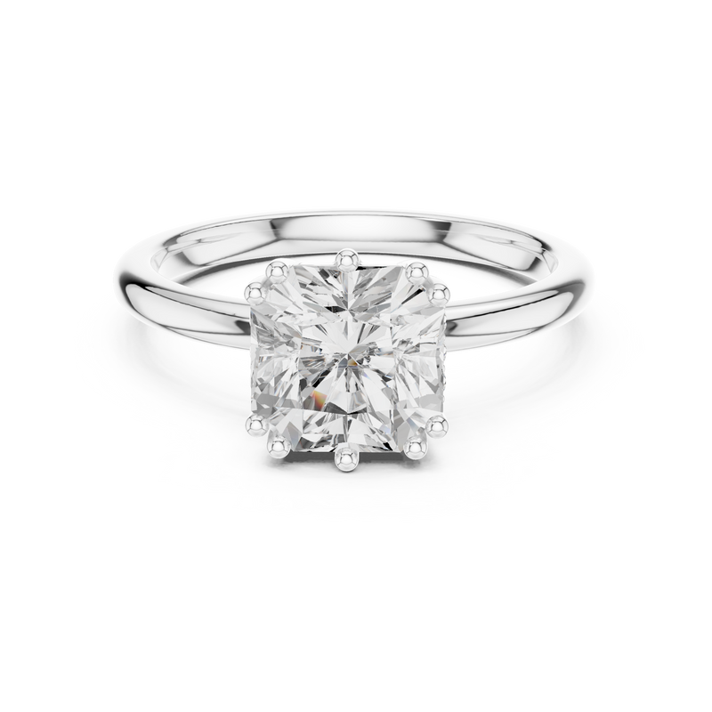 Ladies Ring DDLR-254@7 - White Gold - Image