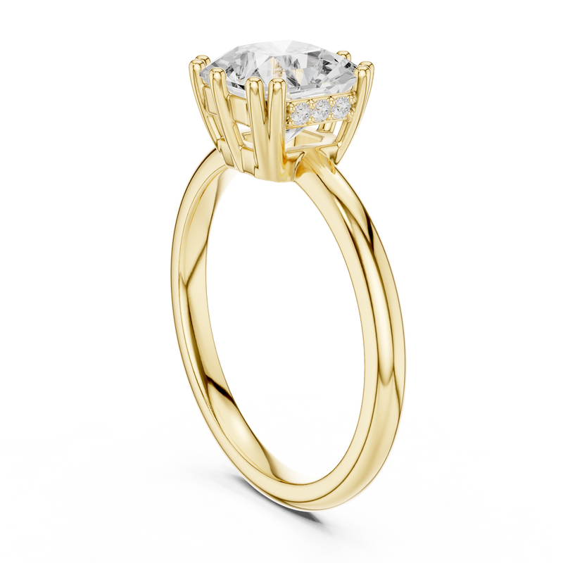Ladies Ring DDLR-254@7 - Yellow Gold - Image