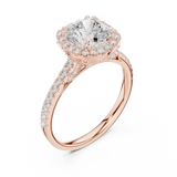 Ladies Ring DDLR-255@7 - Rose Gold - Image