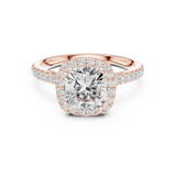Ladies Ring DDLR-255@7 - Rose Gold - Image