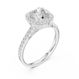 Ladies Ring DDLR-255@7 - White Gold - Image
