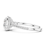Ladies Ring DDLR-255@7 - White Gold - Image