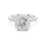 Ladies Ring DDLR-255@7 - White Gold - Image