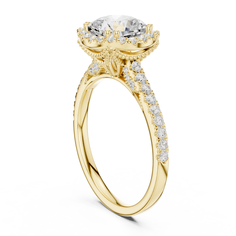 Ladies Ring DDLR-255@7 - Yellow Gold - Image