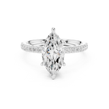 Ladies Ring DDLR-256@7 - White Gold - Image