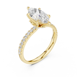 Ladies Ring DDLR-256@7 - Yellow Gold - Image