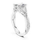 Ladies Ring DDLR-257@7 - White Gold - Image