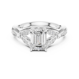 Ladies Ring DDLR-257@7 - White Gold - Image