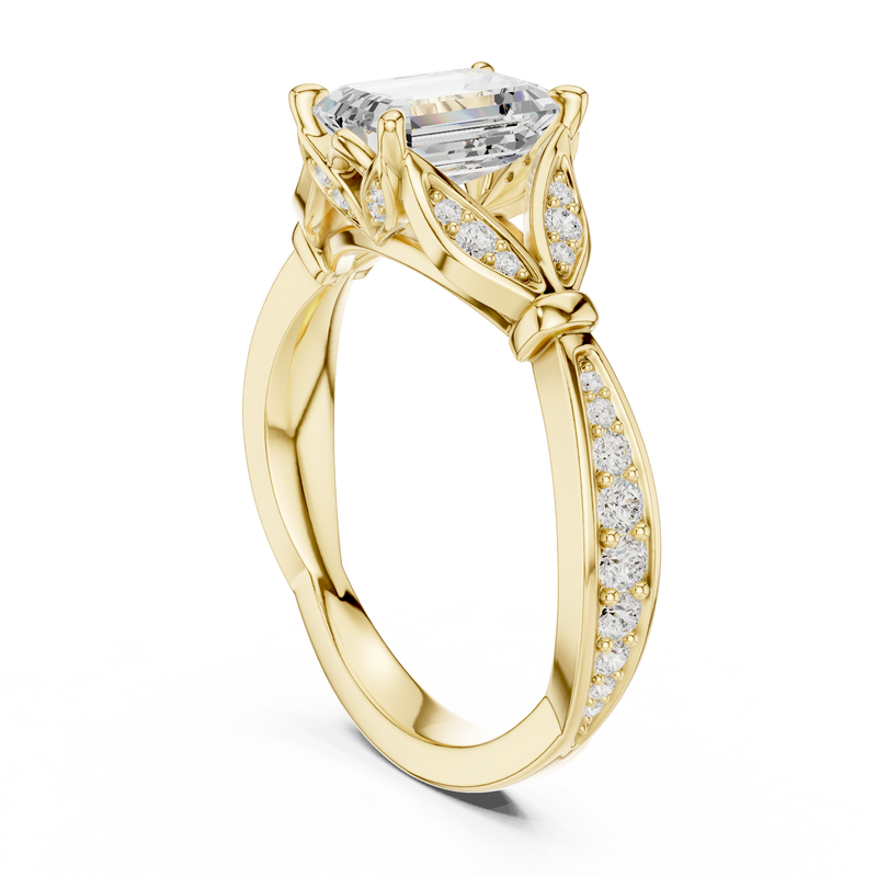 Ladies Ring DDLR-257@7 - Yellow Gold - Image