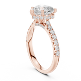 Ladies Ring DDLR-258@7 - Rose Gold - Image