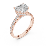 Ladies Ring DDLR-258@7 - Rose Gold - Image