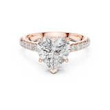 Ladies Ring DDLR-258@7 - Rose Gold - Image