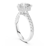 Ladies Ring DDLR-258@7 - White Gold - Image
