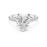 Ladies Ring DDLR-258@7 - White Gold - Image