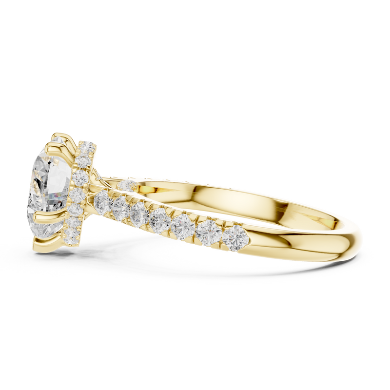 Ladies Ring DDLR-258@7 - Yellow Gold - Image