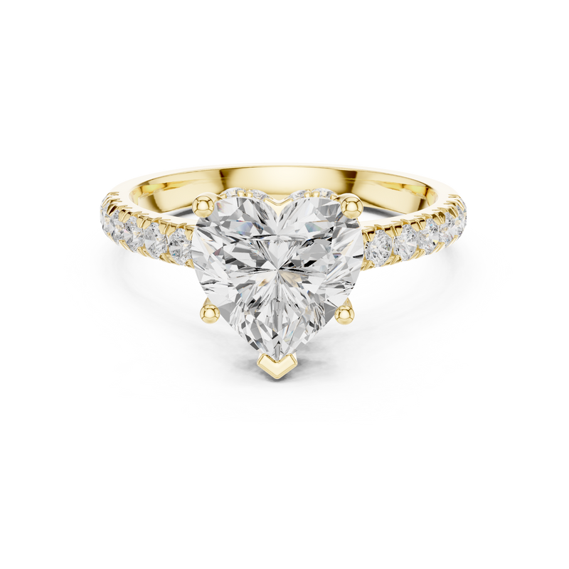 Ladies Ring DDLR-258@7 - Yellow Gold - Image