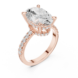 Ladies Ring DDLR-259@7 - Rose Gold - Image