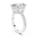 Ladies Ring DDLR-259@7 - White Gold - Image
