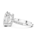 Ladies Ring DDLR-259@7 - White Gold - Image