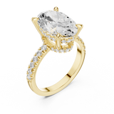 Ladies Ring DDLR-259@7 - Yellow Gold - Image