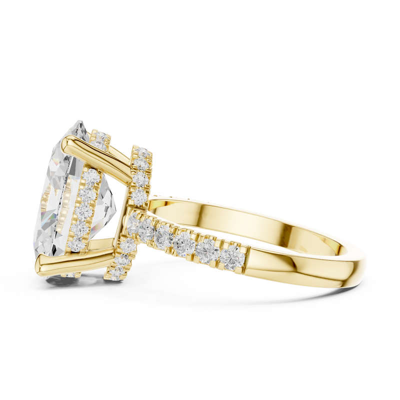 Ladies Ring DDLR-259@7 - Yellow Gold - Image