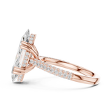 Ladies Ring DDLR-260@7 - Rose Gold - Image
