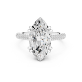Ladies Ring DDLR-260@7 - White Gold - Image
