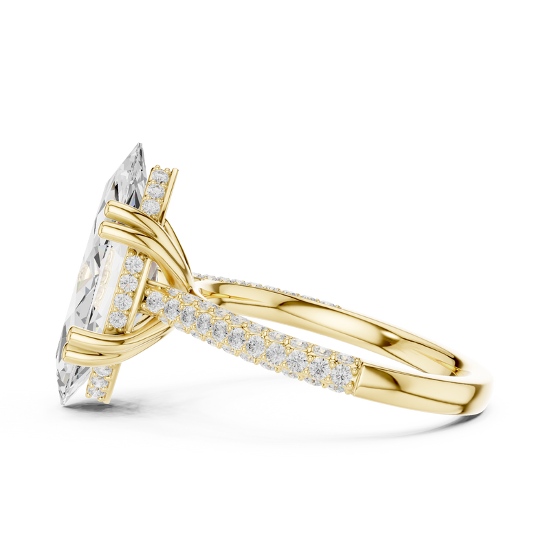 Ladies Ring DDLR-260@7 - Yellow Gold - Image