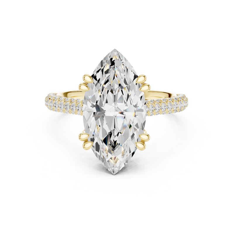 Ladies Ring DDLR-260@7 - Yellow Gold - Image