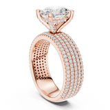 Ladies Ring DDLR-261@7 - Rose Gold - Image