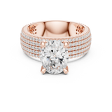 Ladies Ring DDLR-261@7 - Rose Gold - Image