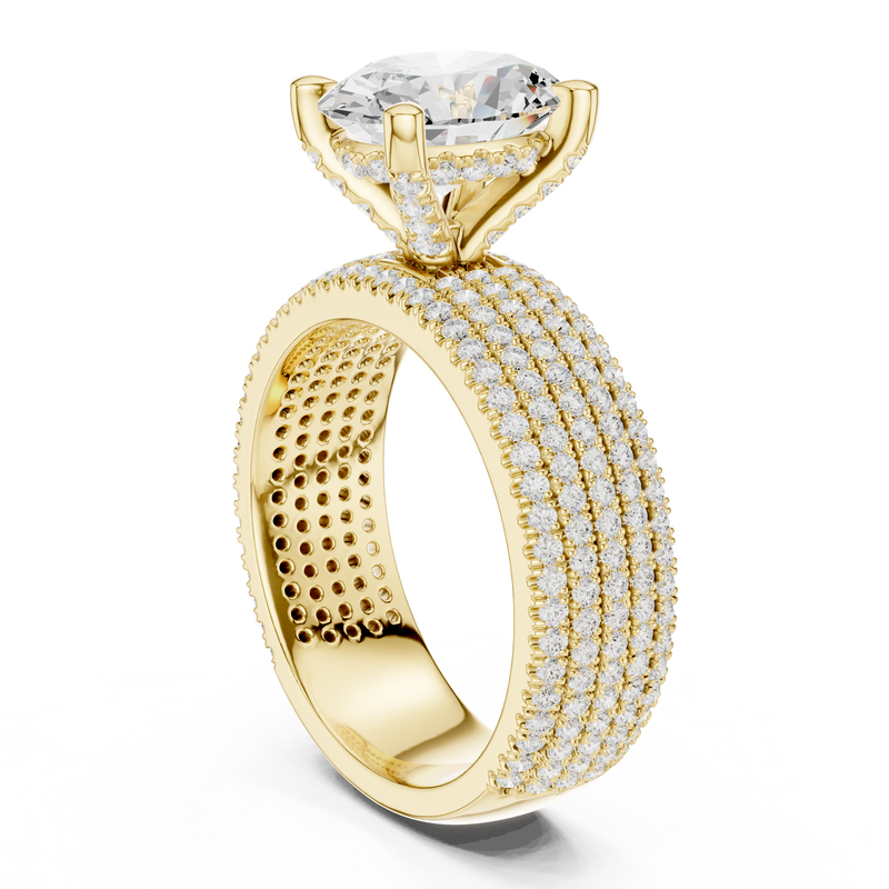 Ladies Ring DDLR-261@7 - Yellow Gold - Image