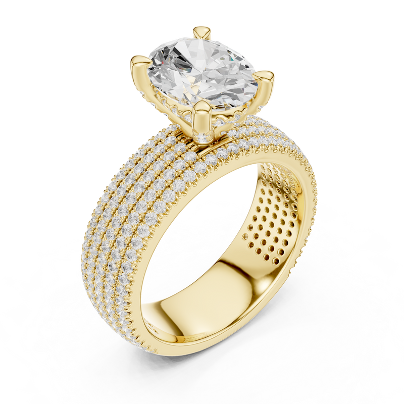 Ladies Ring DDLR-261@7 - Yellow Gold - Image