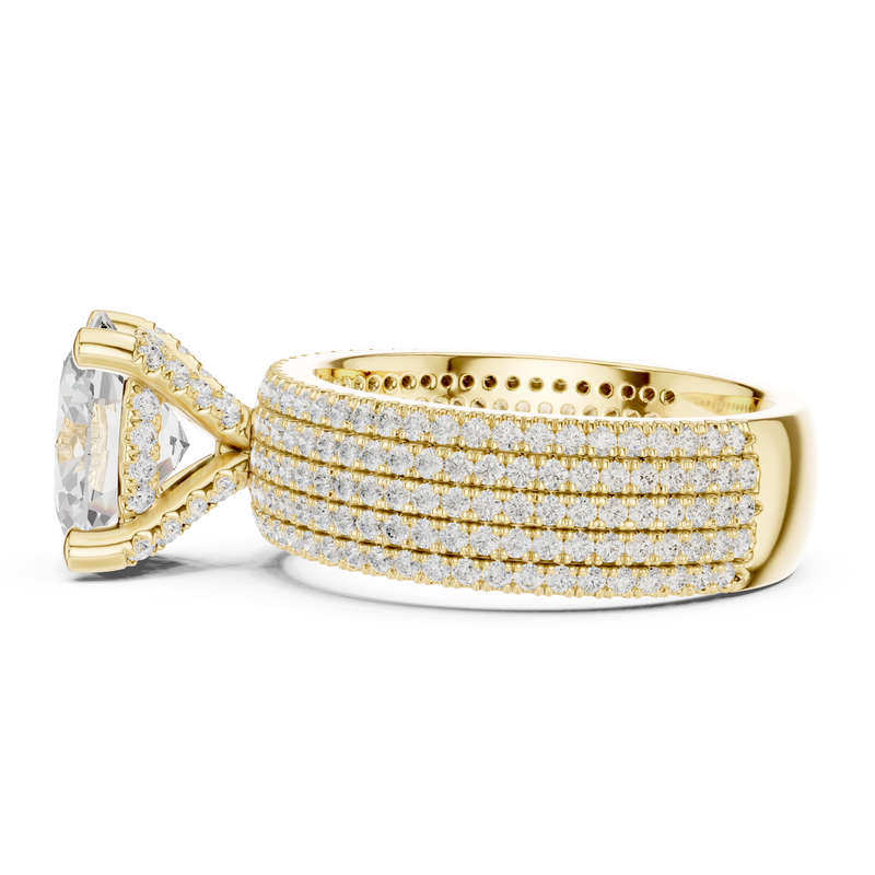 Ladies Ring DDLR-261@7 - Yellow Gold - Image