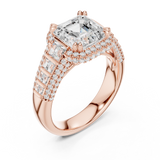 Ladies Ring DDLR-262@7 - Rose Gold - Image