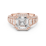 Ladies Ring DDLR-262@7 - Rose Gold - Image