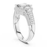Ladies Ring DDLR-262@7 - White Gold - Image