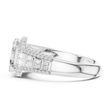 Ladies Ring DDLR-262@7 - White Gold - Image