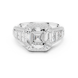 Ladies Ring DDLR-262@7 - White Gold - Image