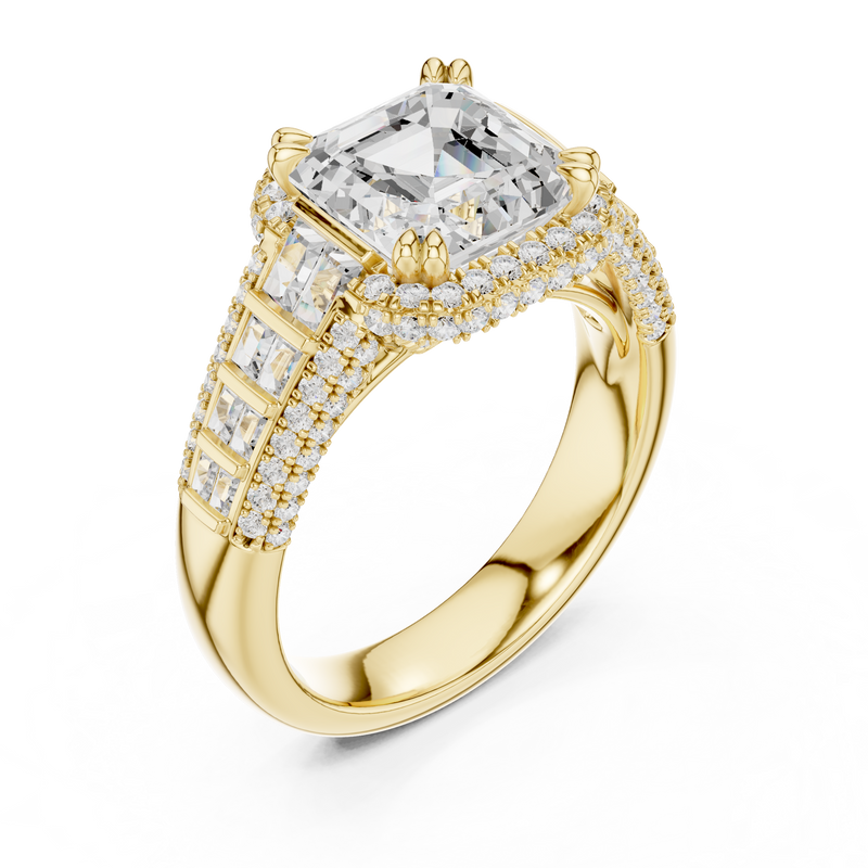 Ladies Ring DDLR-262@7 - Yellow Gold - Image