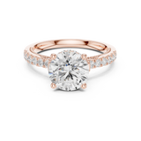 Ladies Ring DDLR-263@7 - Rose Gold - Image