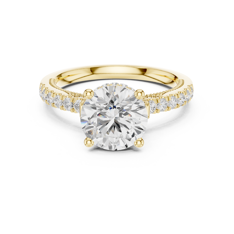 Ladies Ring DDLR-263@7 - Yellow Gold - Image