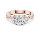 Ladies Ring DDLR-264@7 - Rose Gold - Image