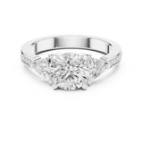 Ladies Ring DDLR-264@7 - White Gold - Image