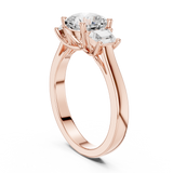 Ladies Ring DDLR-265@7 - Rose Gold - Image