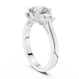 Ladies Ring DDLR-265@7 - White Gold - Image