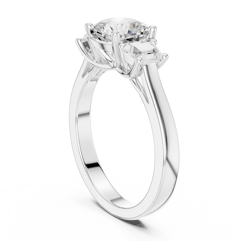 Ladies Ring DDLR-265@7 - White Gold - Image