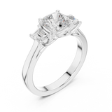Ladies Ring DDLR-265@7 - White Gold - Image