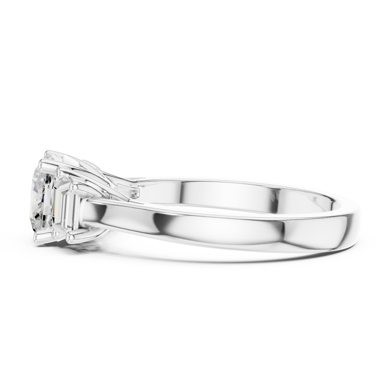 Ladies Ring DDLR-265@7 - White Gold - Image